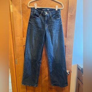 Old Navy Sky-Hi Wide Leg Jeans Size 4